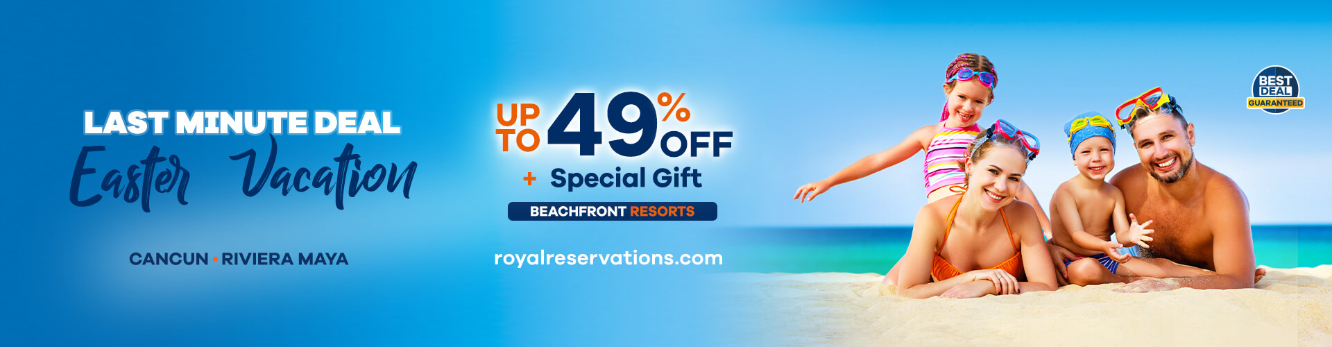 Beach vacations deals in Cancun & Riviera Maya