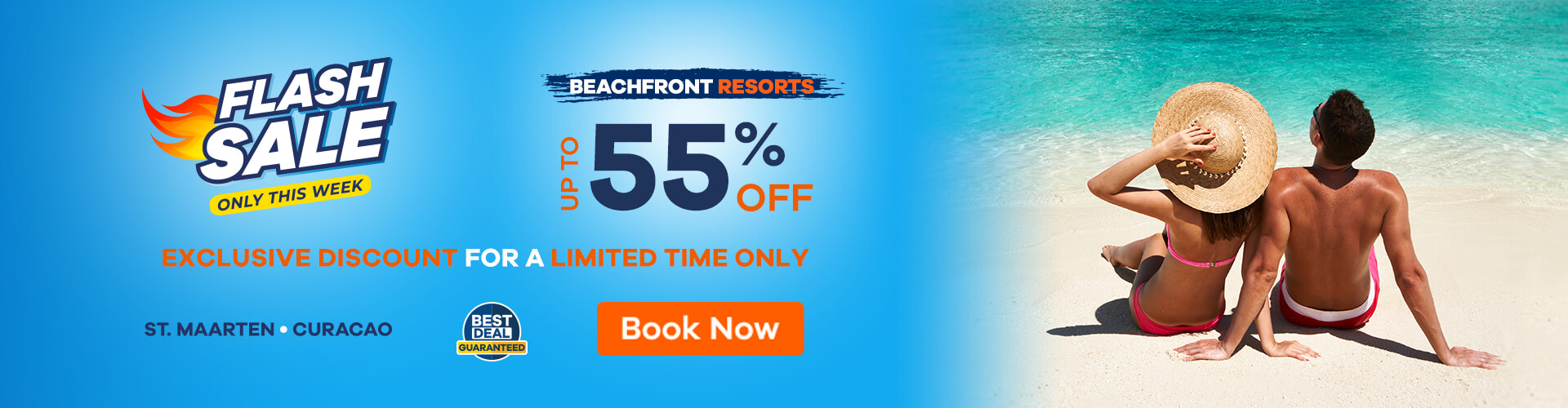ST MAARTEN & CURACAO FLASH SALE WITH UP TO 55% OFF